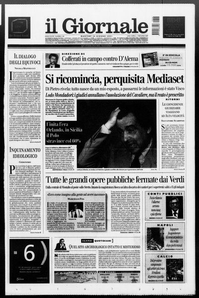 Il giornale : quotidiano del mattino